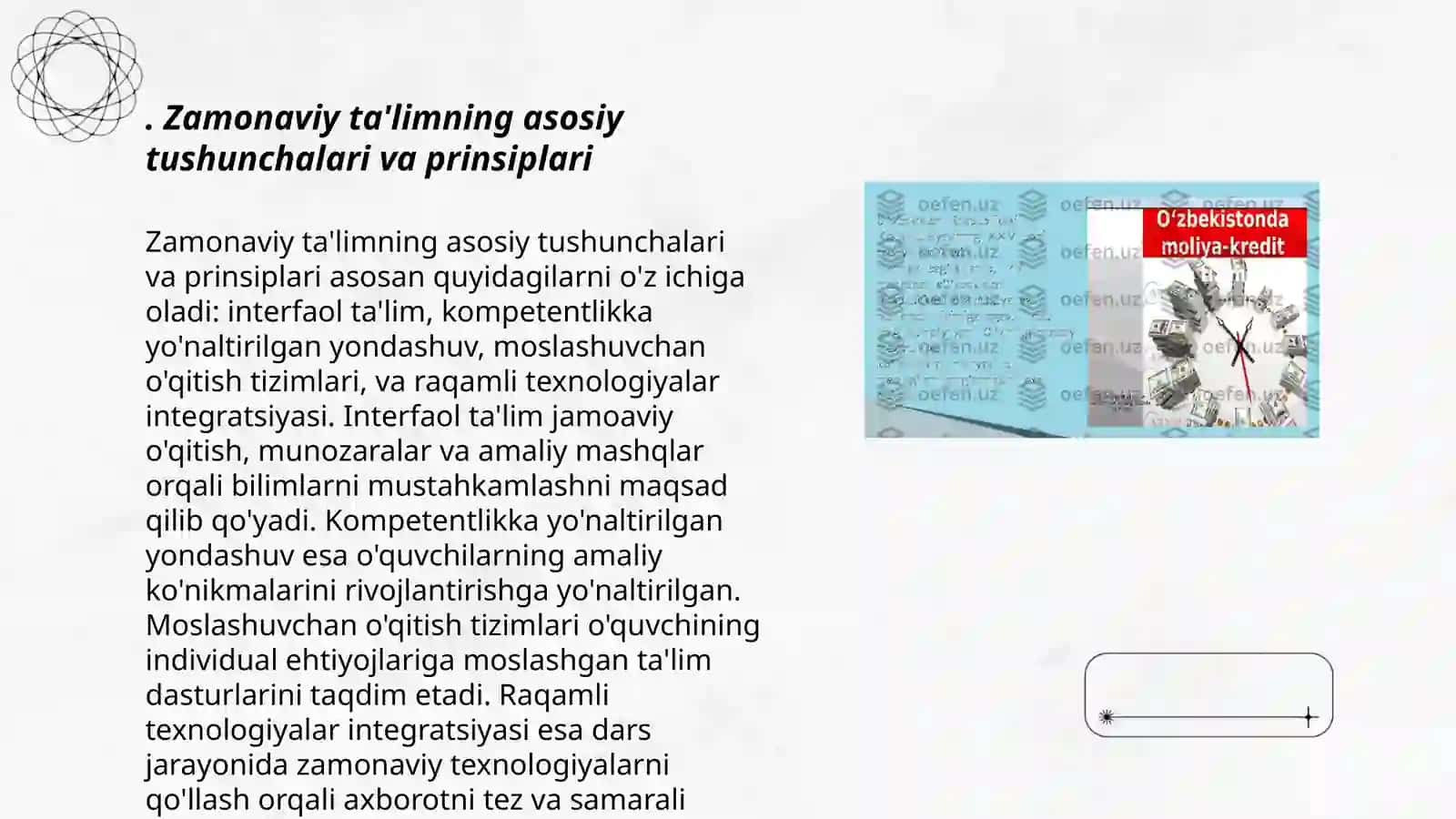Zamonaviy ta'lim va modulli - kredit tizimi mohiyati 3