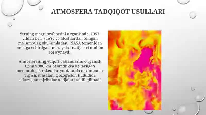 Atmosfera Tadqiqot Usullari 3