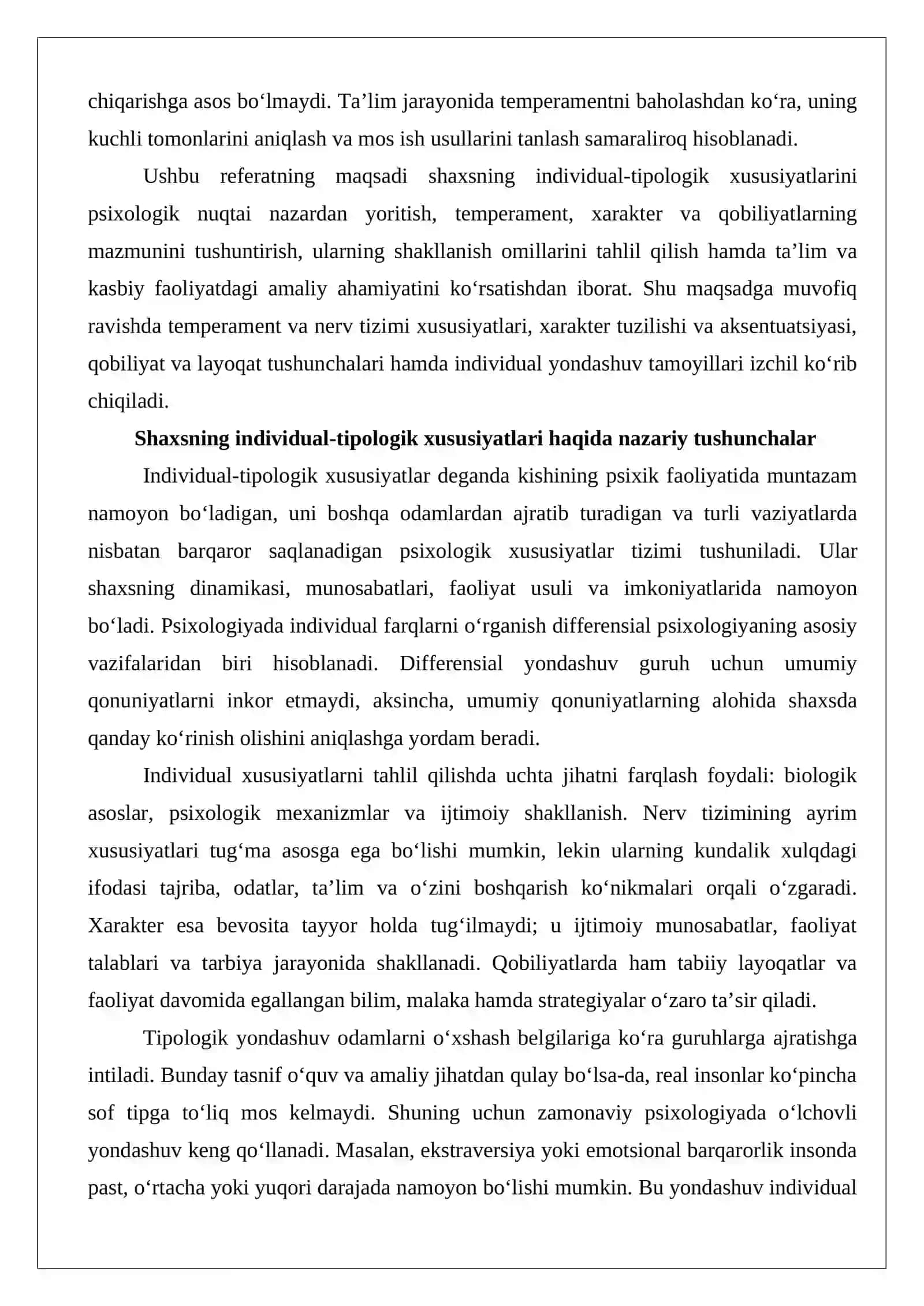 Shaxsning individual-tipologik xususiyatlari 3