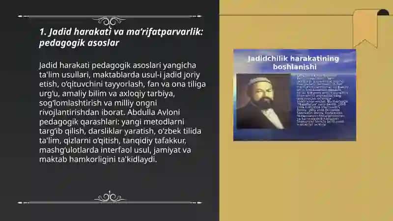 Jadid ma’rifatparvarlarining pedagogik qarashlari 3