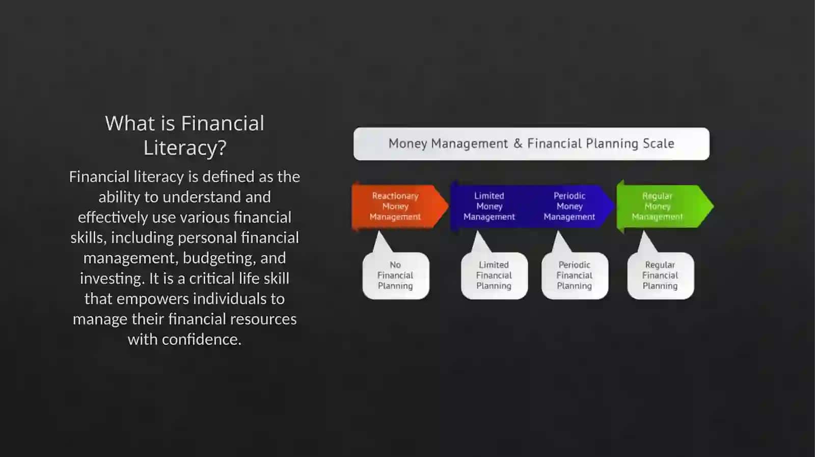 Financial Literacy: The Foundation of Success /Personal finance menegement 3