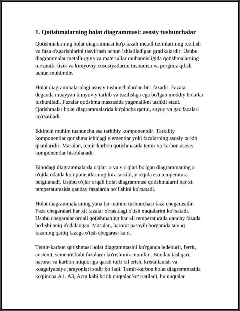 QOTISHMALARNING HOLAT DIAGRAMMALARI 3