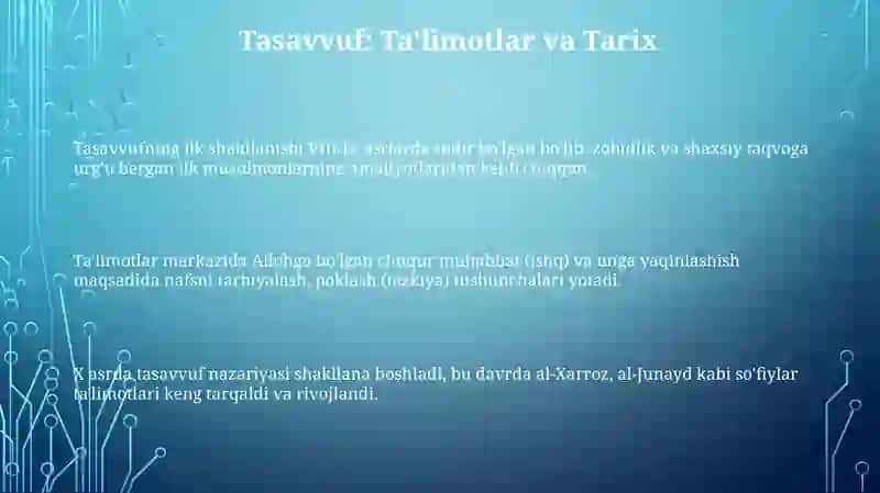 Tasavvuftaʼlimotivatariqati 3