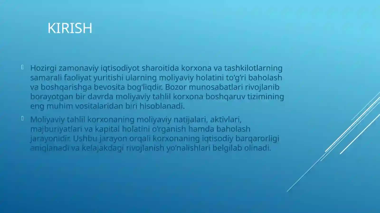 Moliyaviy tahlilni tashkil etish va axborot manbalari 3