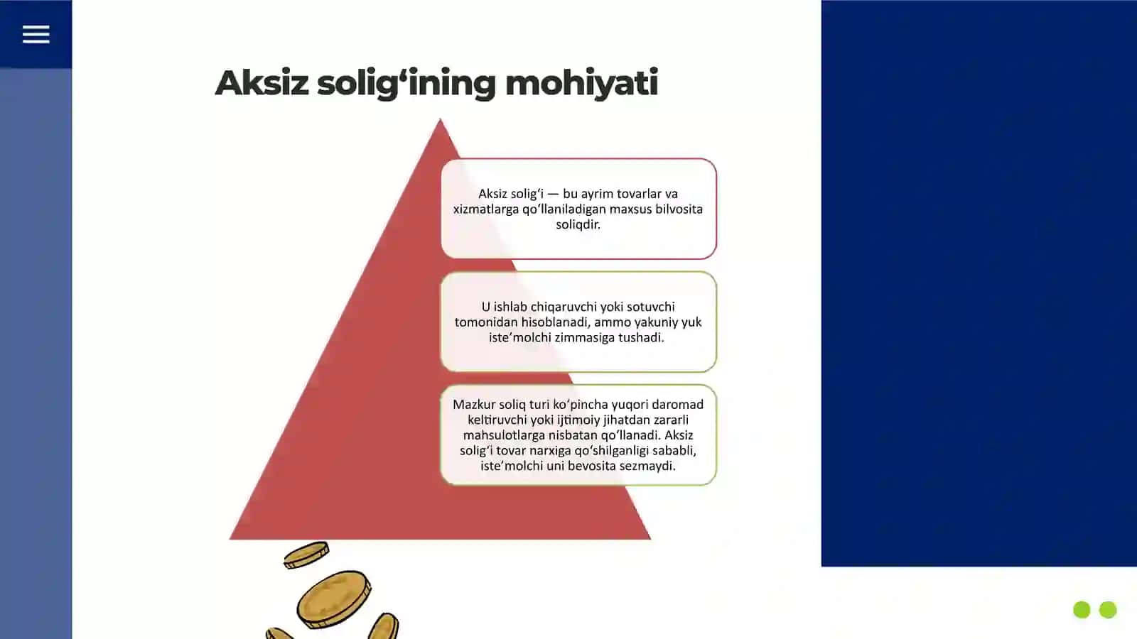 Aksiz soligʻining soliq davri va hisoblash tartibi 3