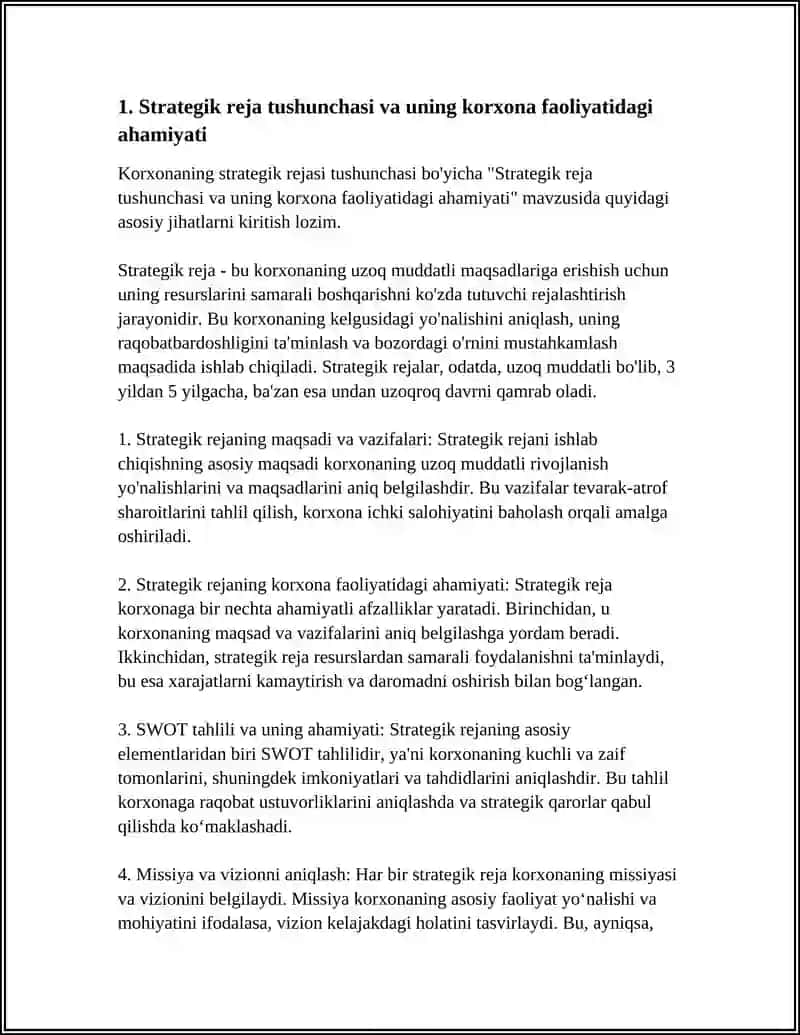 KORXONANING STRATEGIK REJASI 3