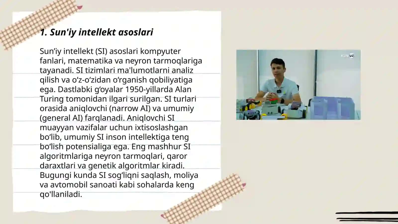 Intelektual robototexnik tizimlar 3