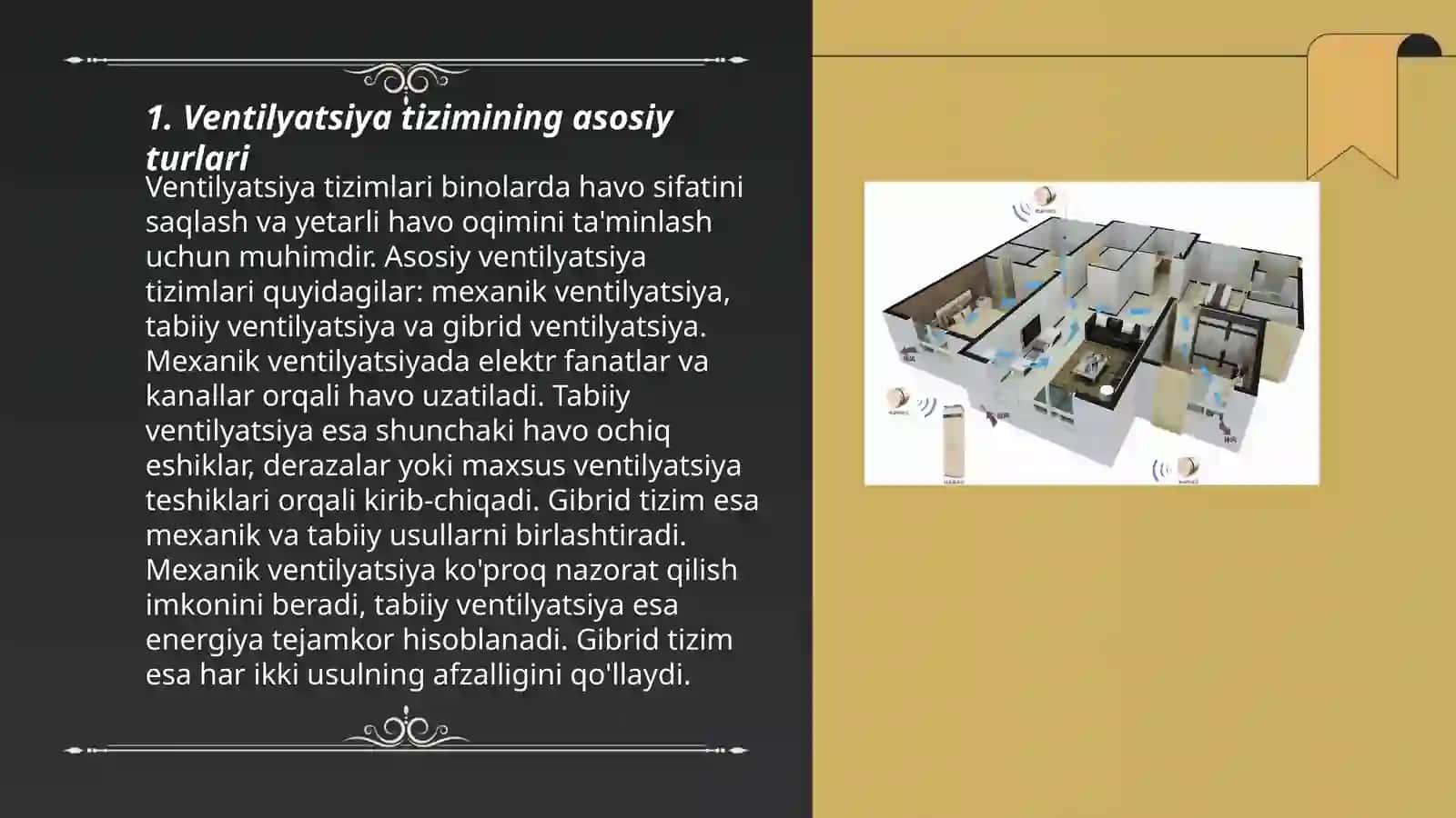 Ventilyatsiya tizimini samaradorligi 3