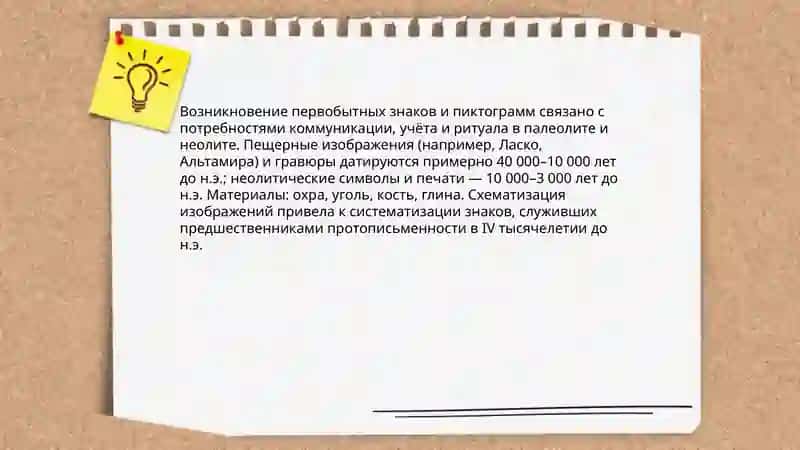 Письмо и этапы его развития 3