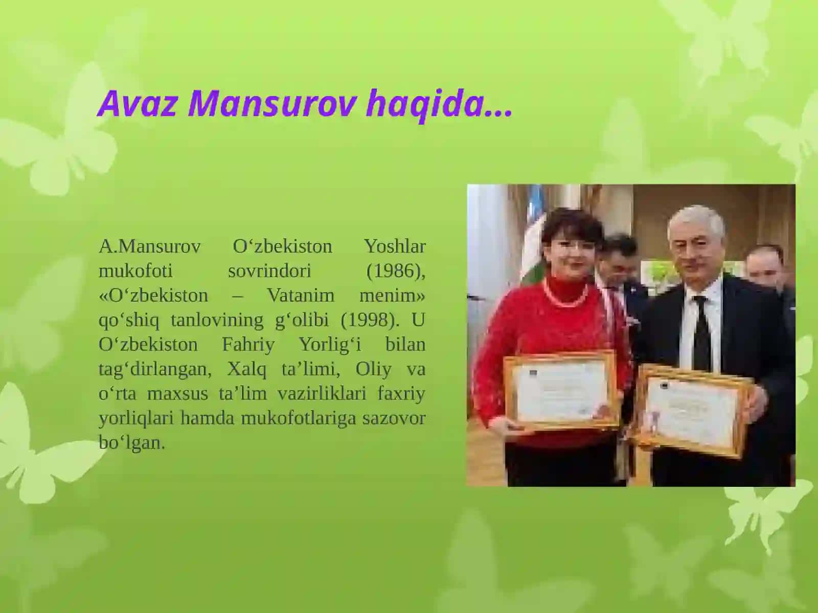 ”Hayvonlarsultoni”operasi 3