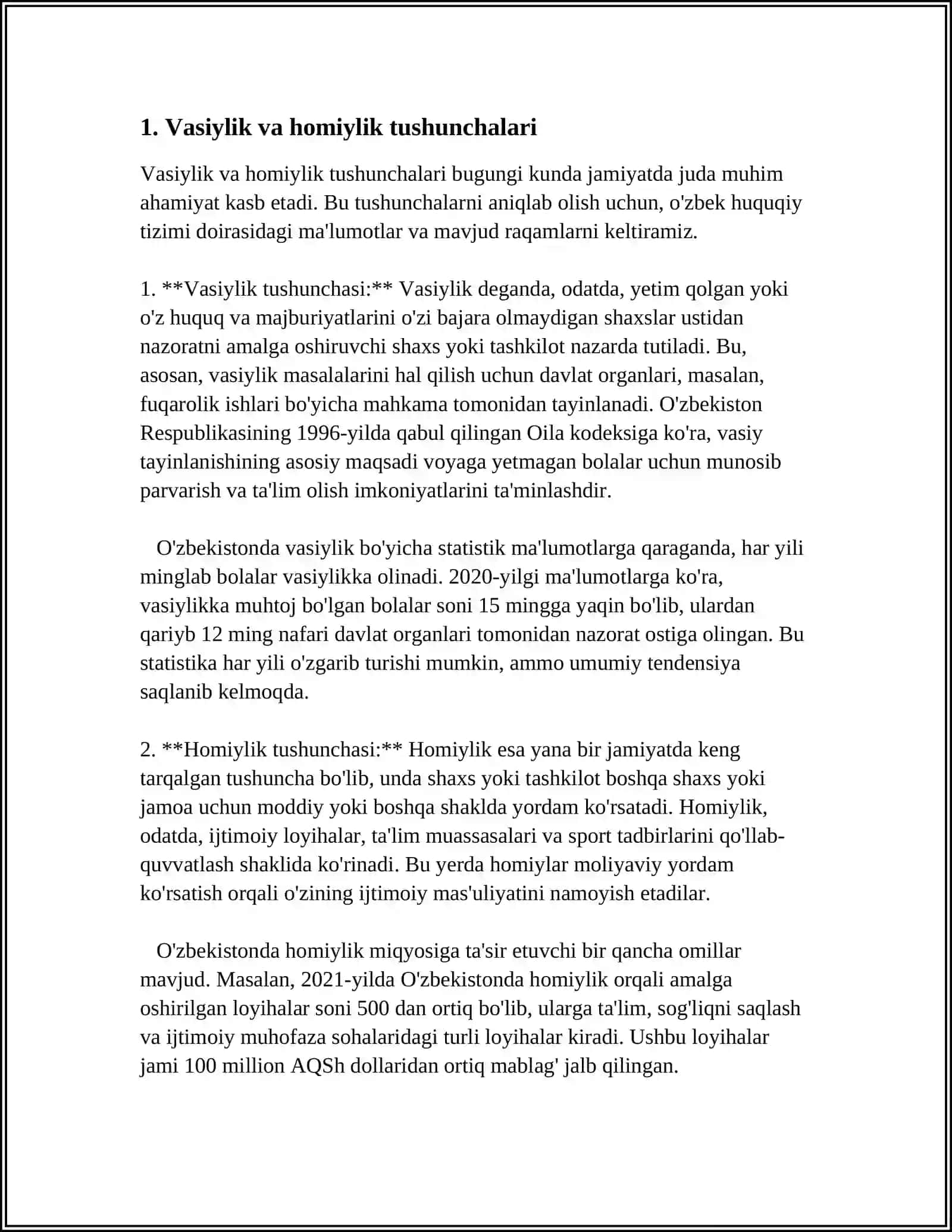 Vasiylik va homiylik 3