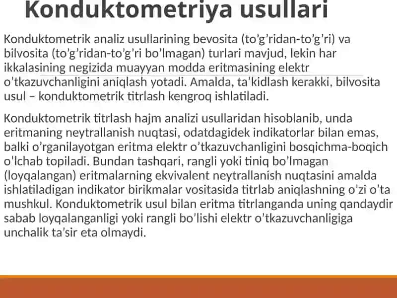 Elektrokimyoviy analiz usullari 3