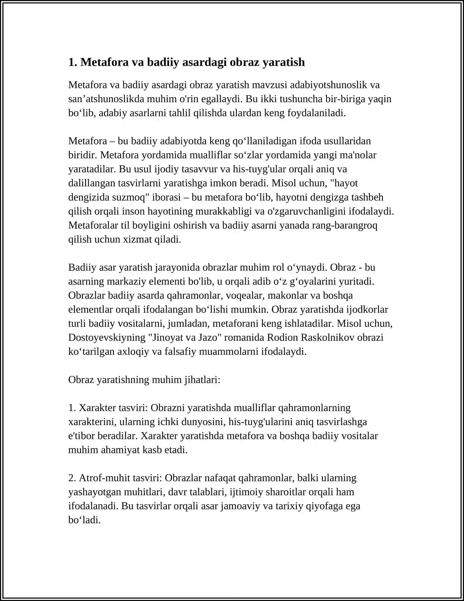 BADIIY ASAR TILI.TASVIR VOSITALARI 3