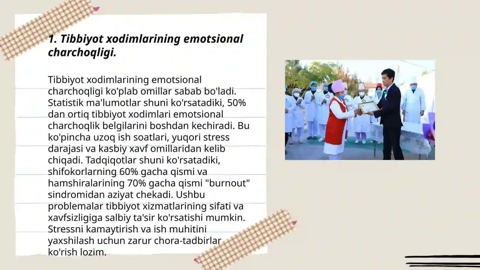 Tibbiyot xodimlari psixologiyasi 3