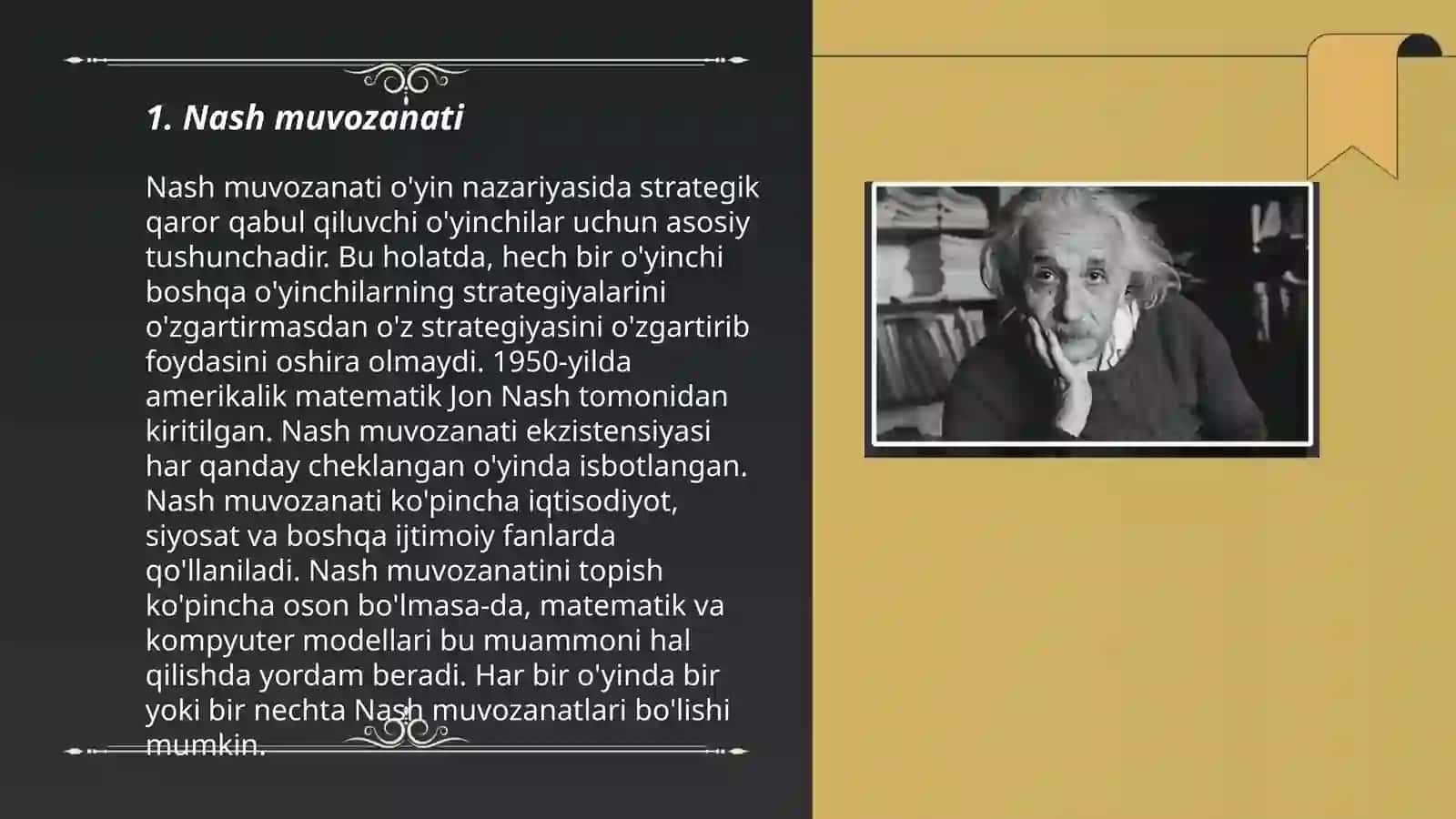 Nash muvozanati 3