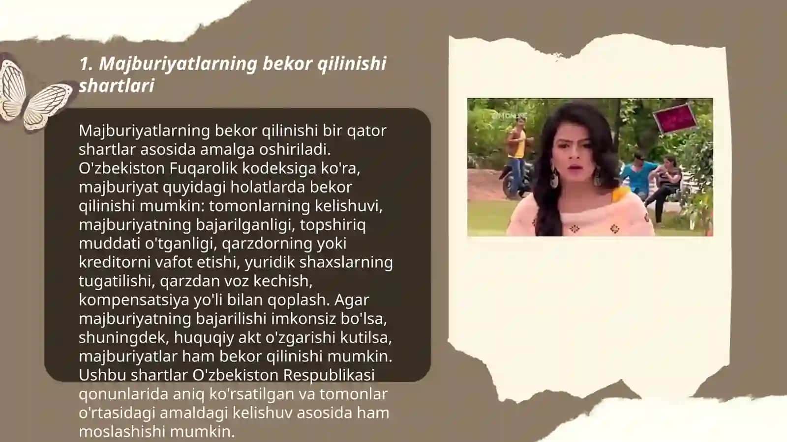 Majburiyatlarning bekor boʻlishi 3