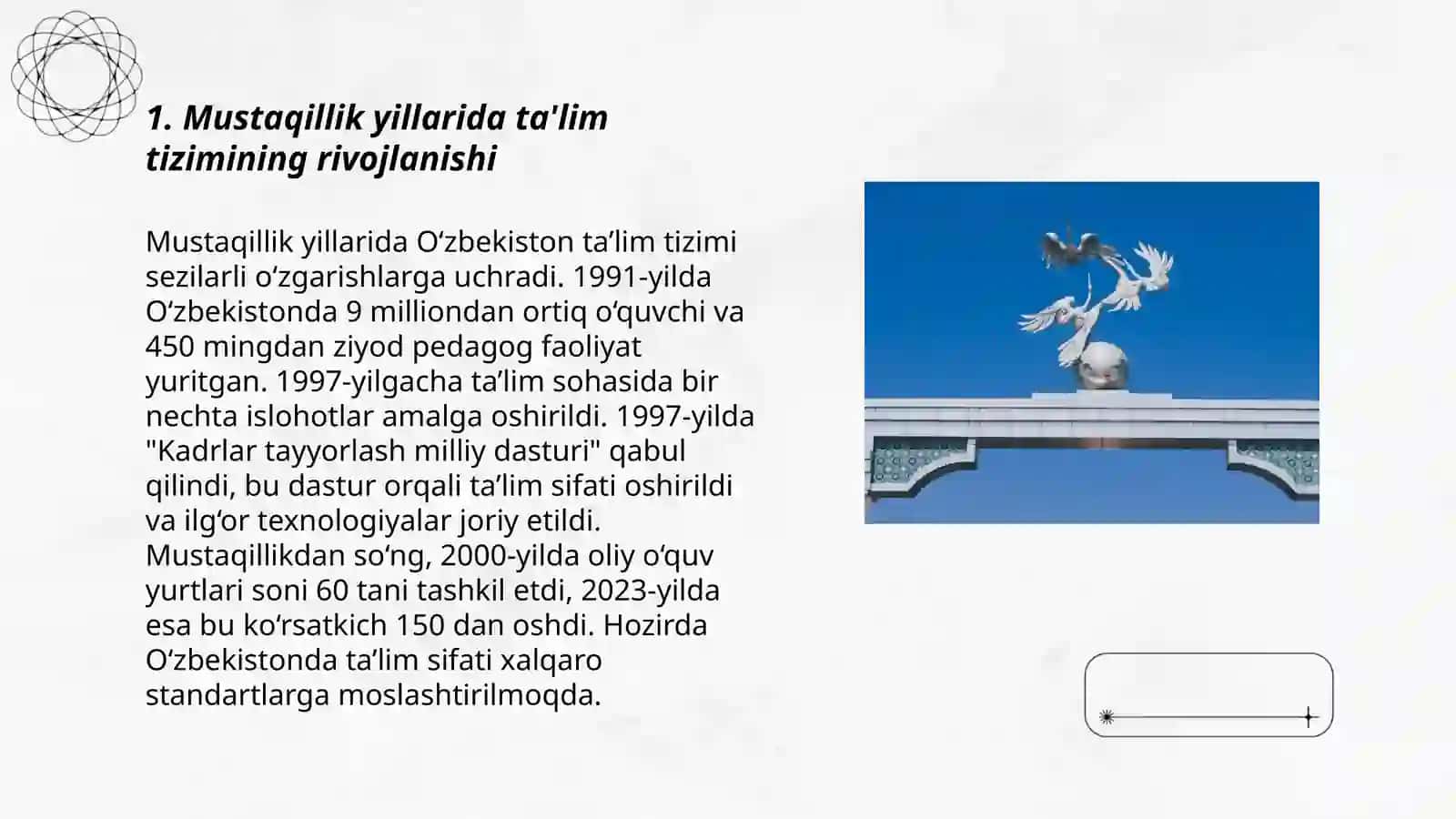 O'zbekistondagi ma'naviy madaniy taraqqiyot 3