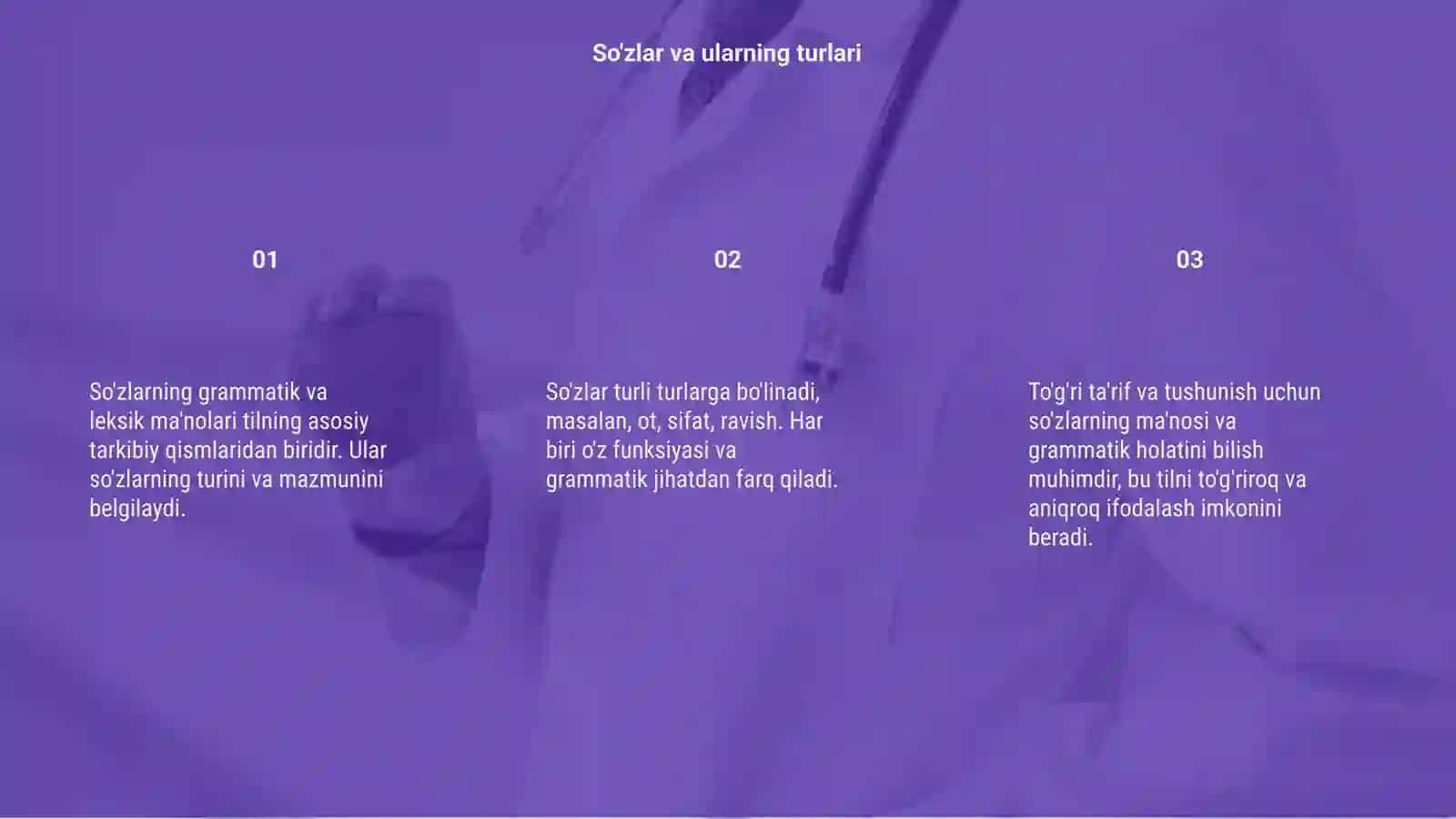 So'zlarning grammatik va leksik ma'nolari 3