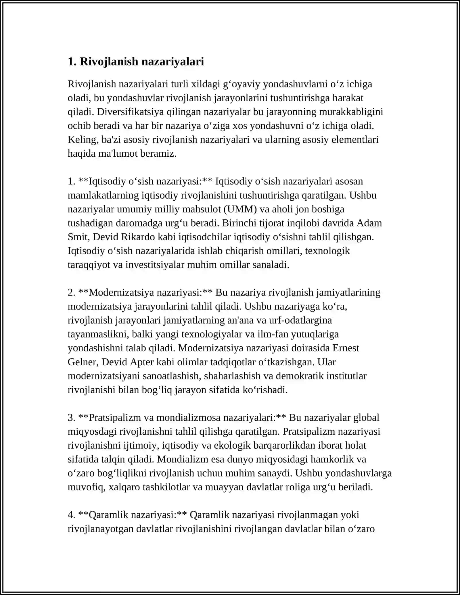 RIVOJLANISH FALSAFASI 3