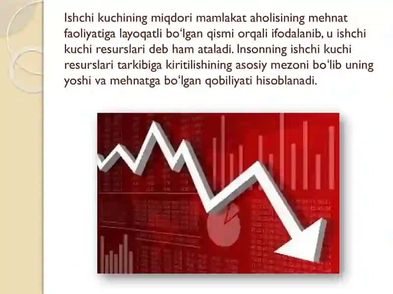 Yalpi ishchi kuchi uning bandligi va ishsizlik 3