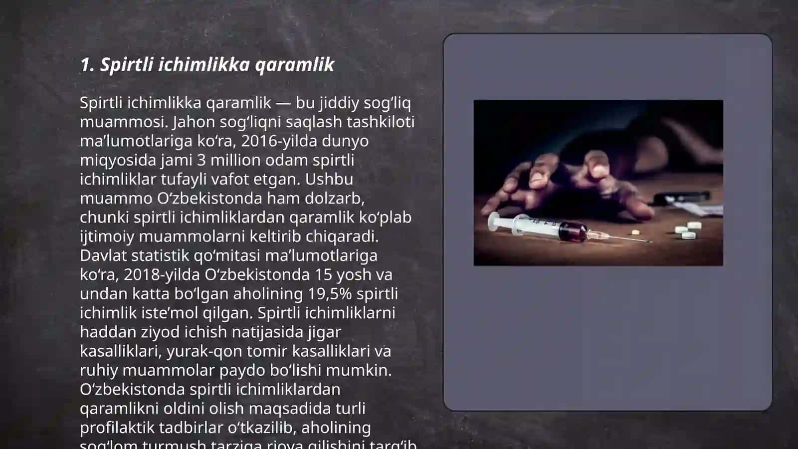 Spirtli ichimlikka qaramlik 3