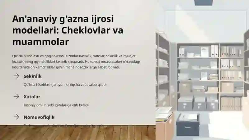 Davlat byudjeti g'azna ijrosining zamonaviy modellari 3