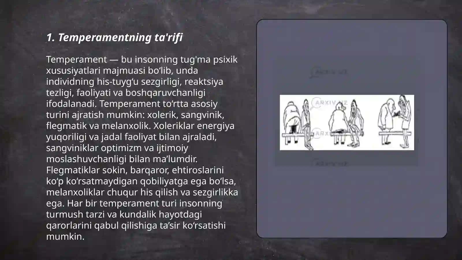 Temprament va uning nazariyalari 3
