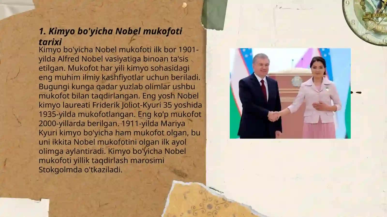 Kimyo bo'yicha Nobel mukofoti tarixi 3