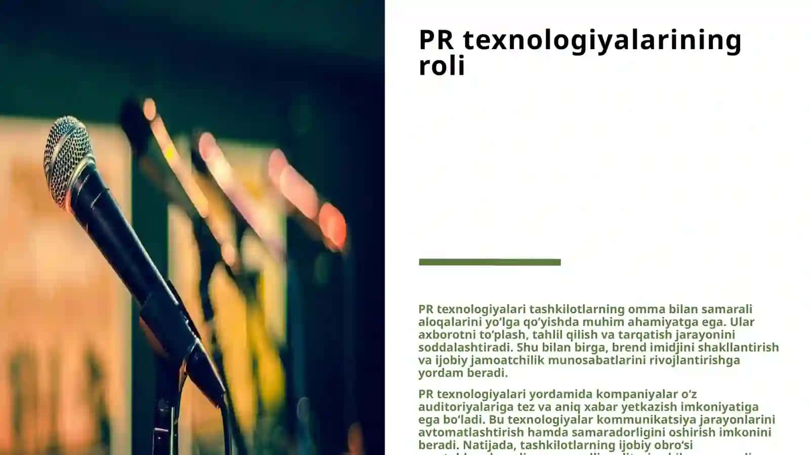 PR TEXNALOGIYALARI KOMMUNIKATIV MODELI 3