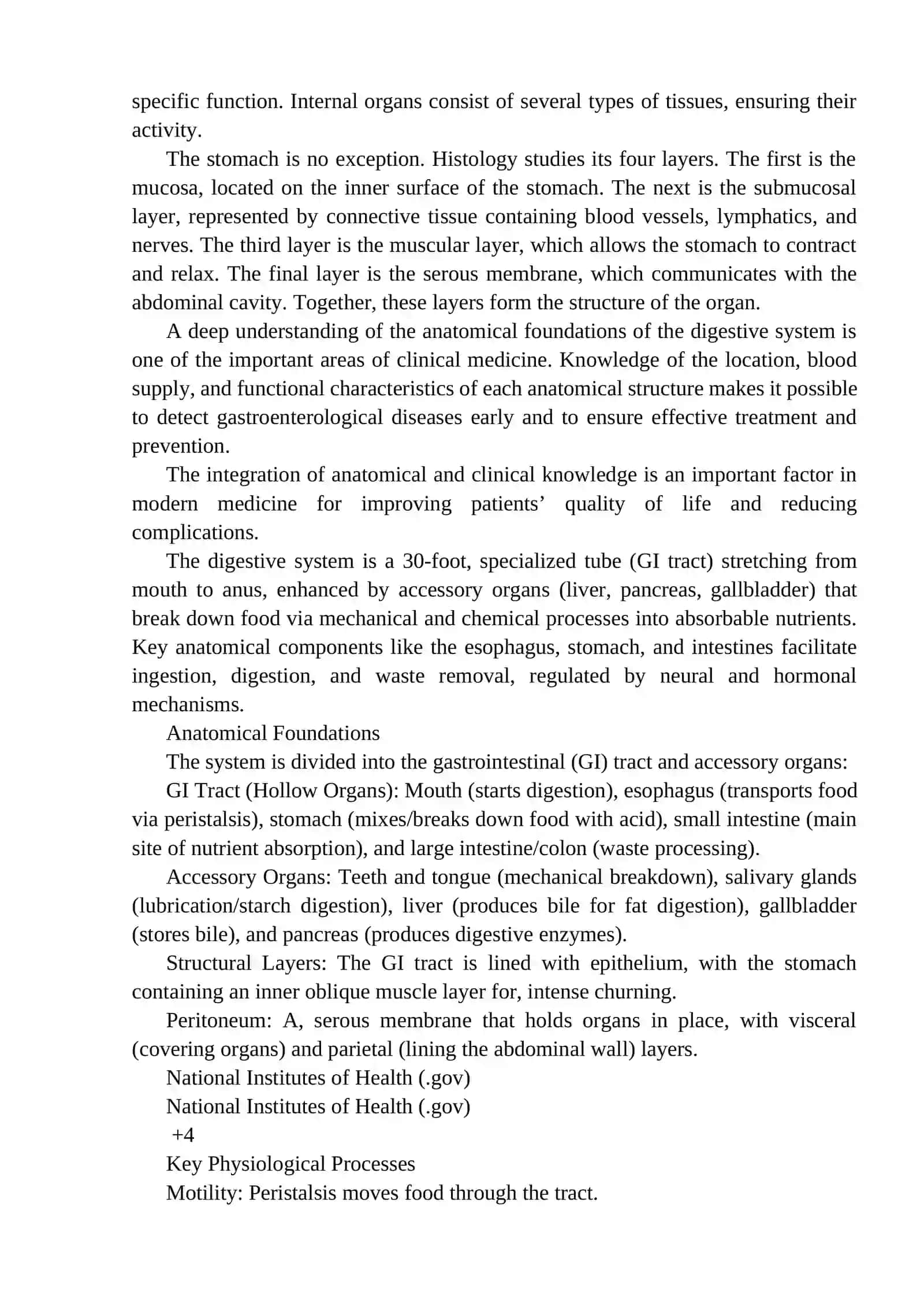 Anatomical Foundations and Clinical Significance of the Digestive System 3