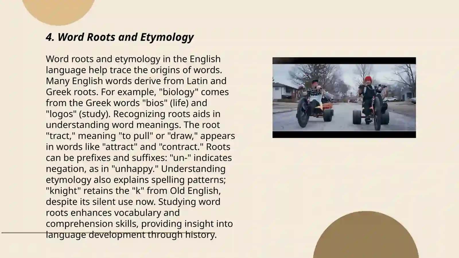 Designing materials for developning spoken production 3