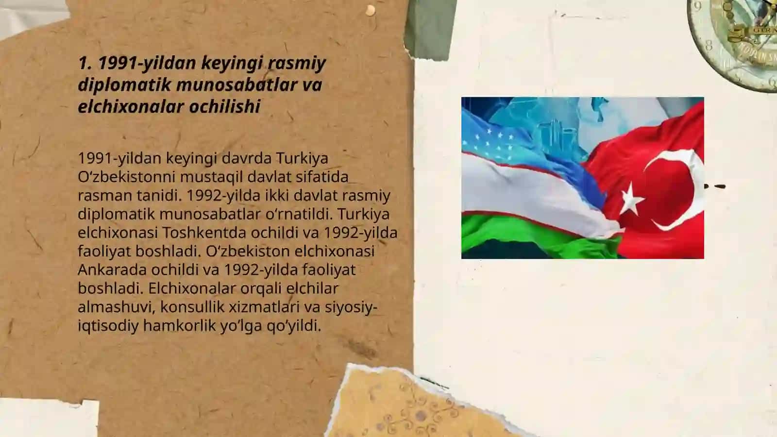 1991-2025-yillarda Turkiya va Oʻzbekiston aloqalar va munosabatlar 3