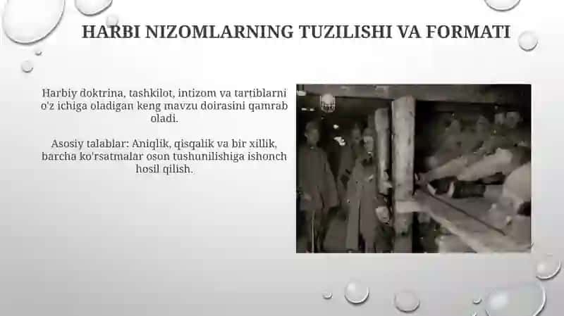 Harbiy Nizomlar 3