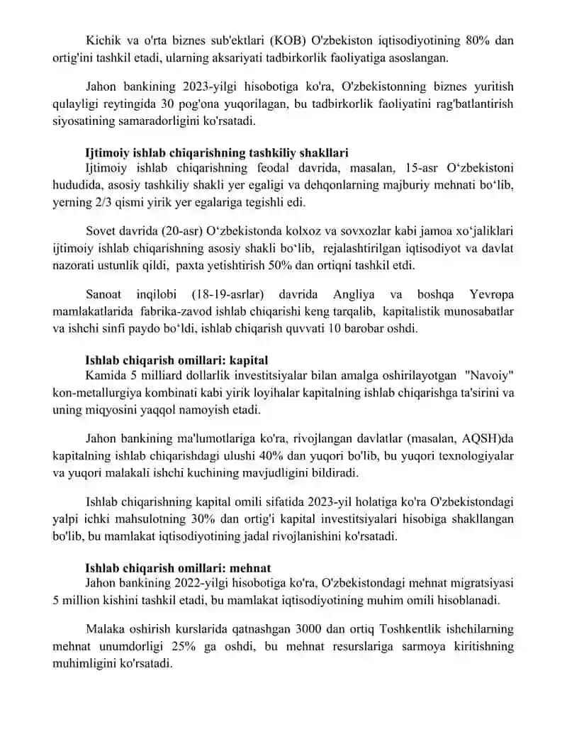 Ijtimоiy – iqtisоdiy jаrаyonlаr. 3