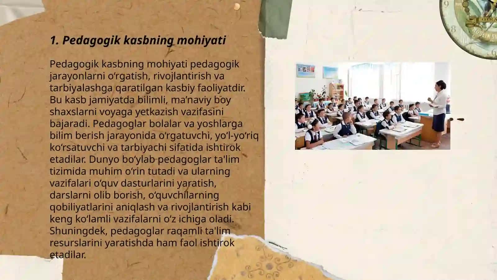 Pedagoglik kasbi va uning vazifalari 3