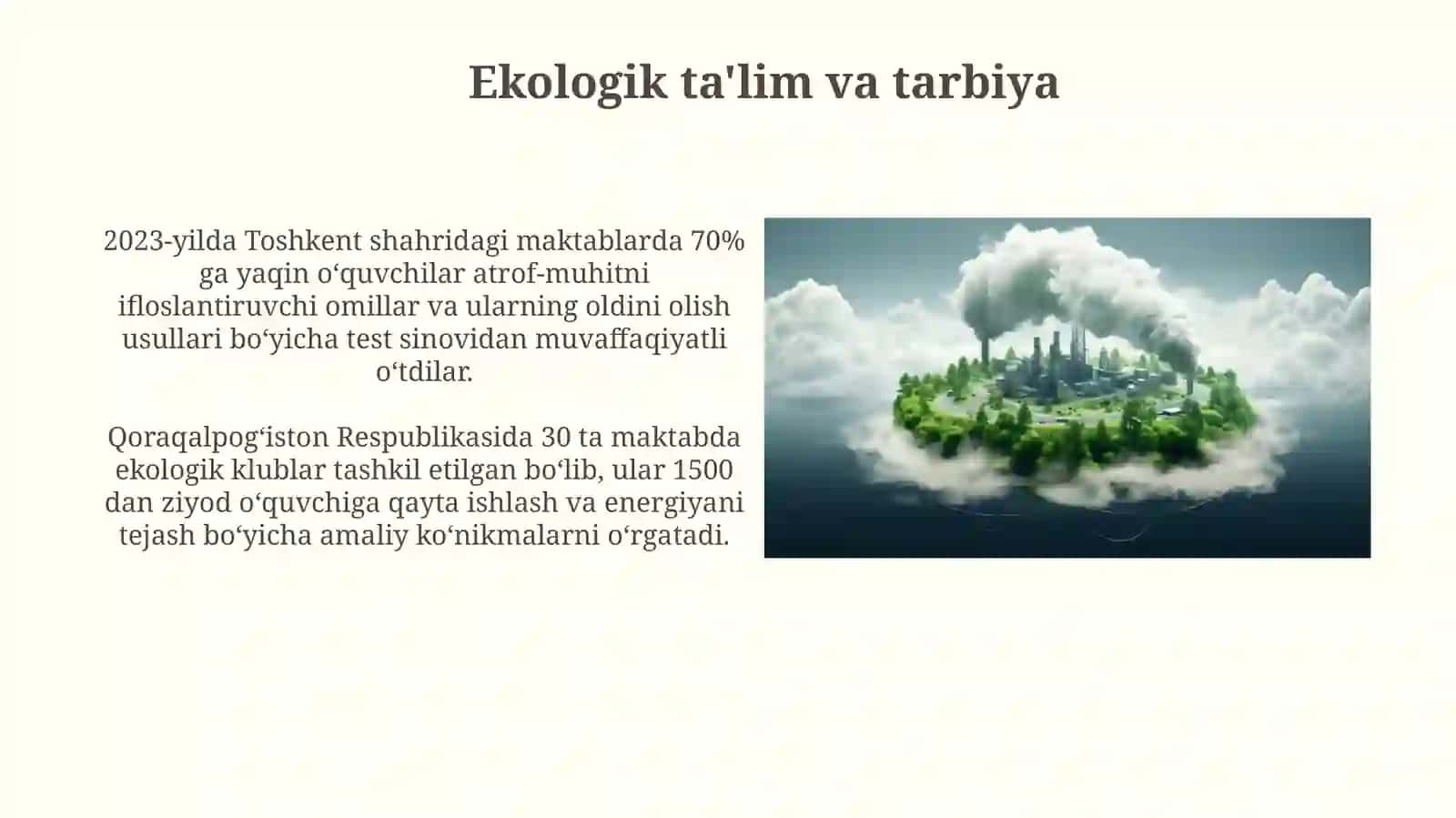 Ekologik ta'lim va tarbiya 3