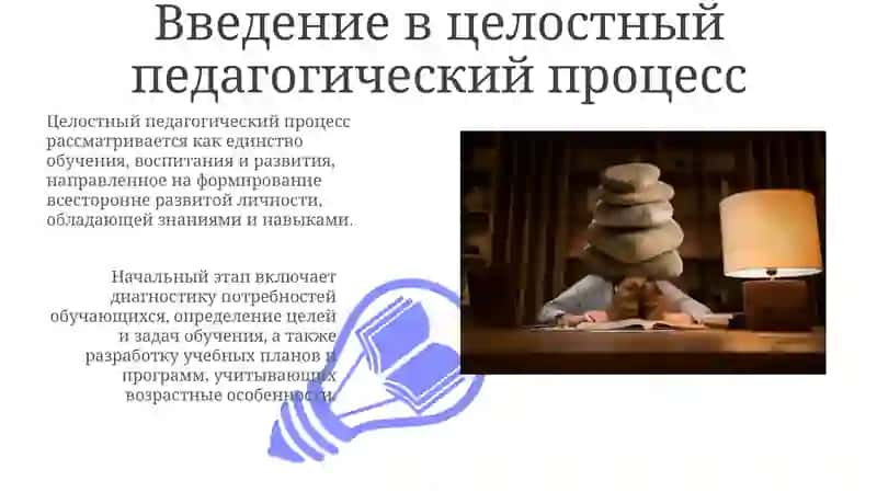 Целостный педагогический процесс 3
