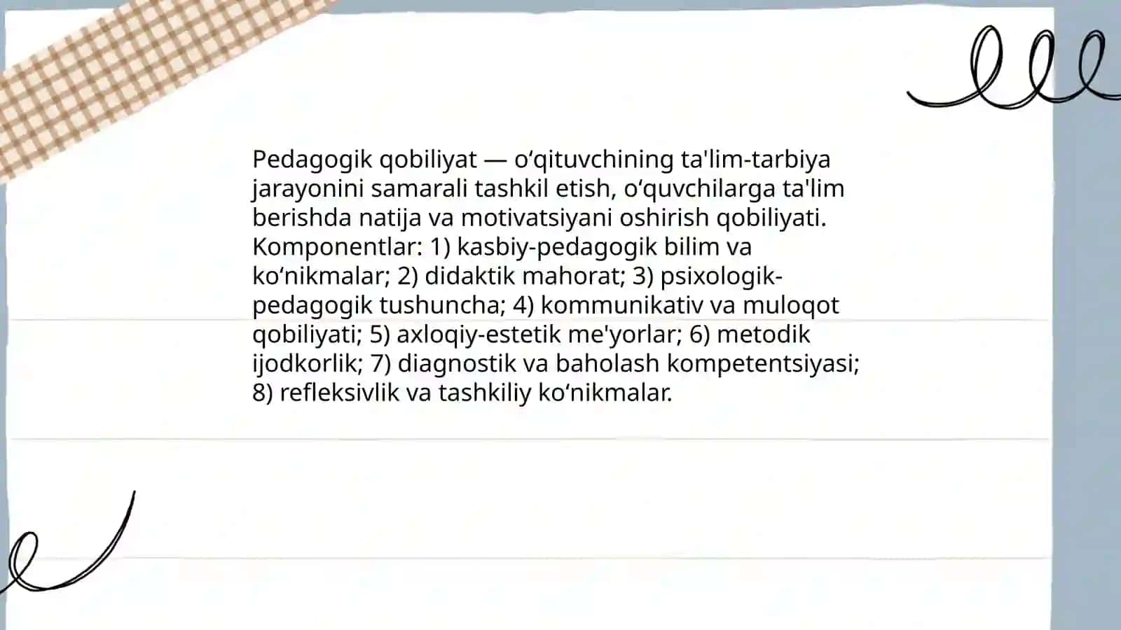 Pedagogik qobiliyat 3