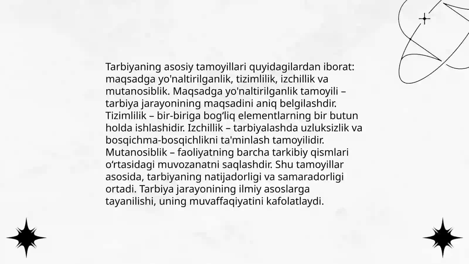 Tarbiya turlari va ulardan foydalanish 3
