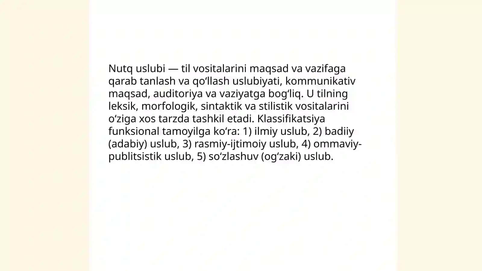 Nutq uslublari 3
