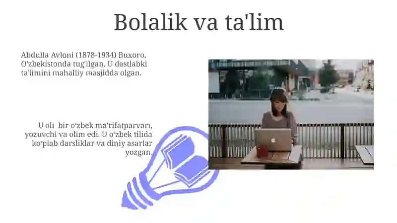 Abdulla Avloni Hayotiva Ijodi 3