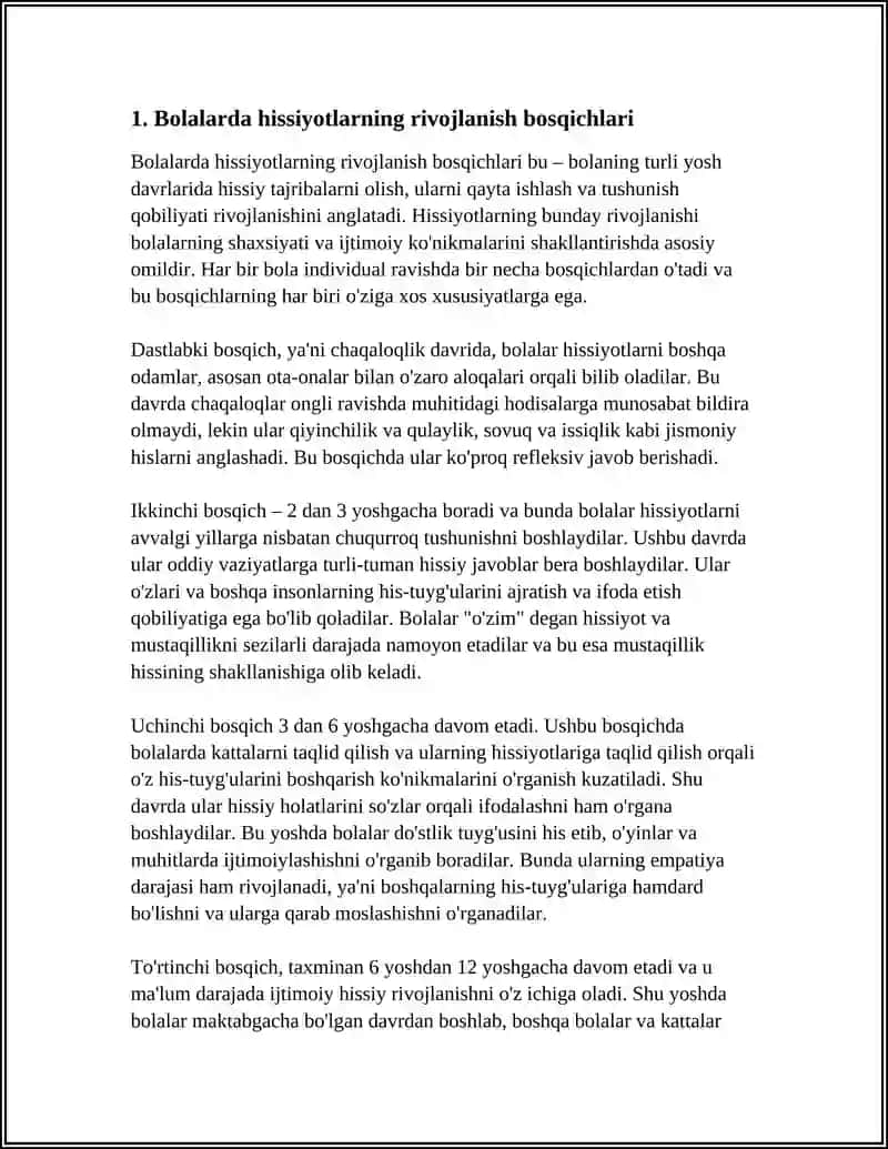 BOLALARDA HISSIYOTLAR XUSUSIYATI 3