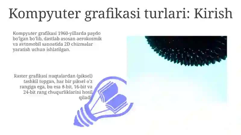 Kompyuter grafikasi turlari 3