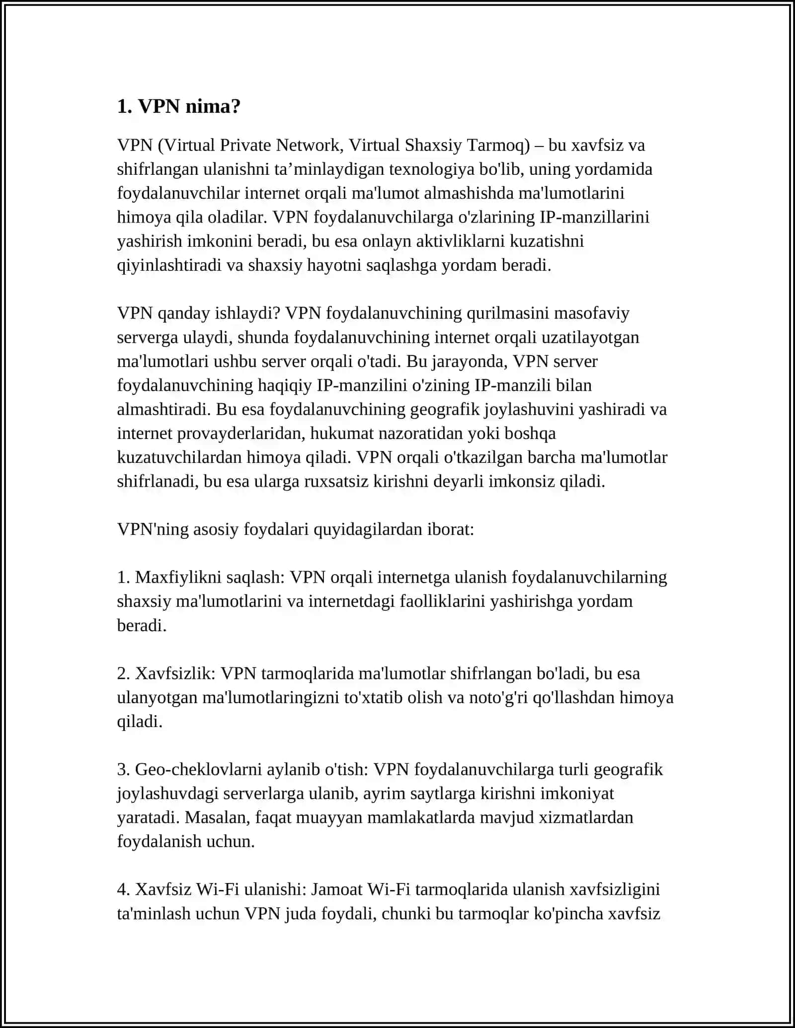 VPN ISHLASH PRINSIPI 3