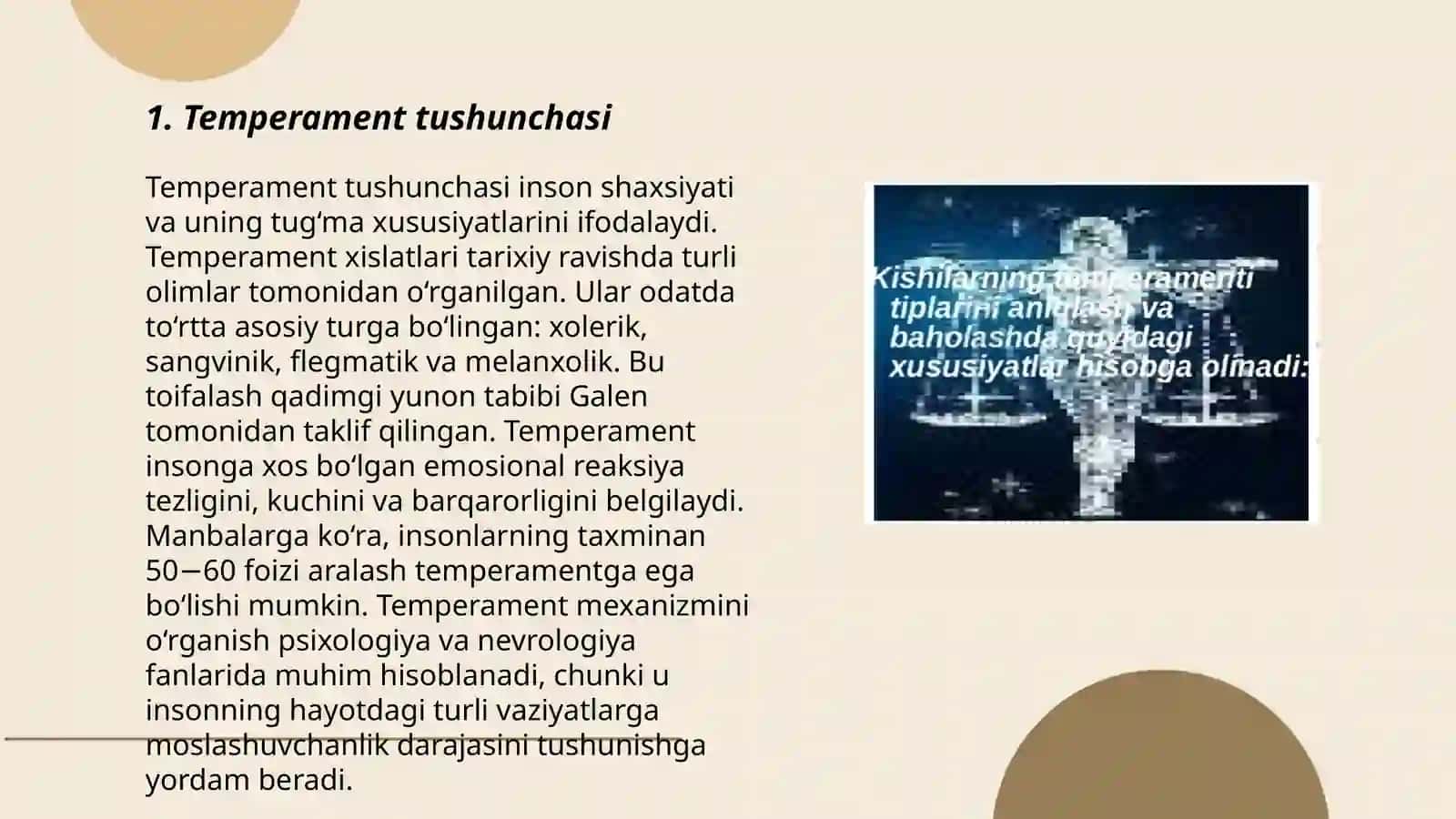 Temperament va uning nazariyalari 3