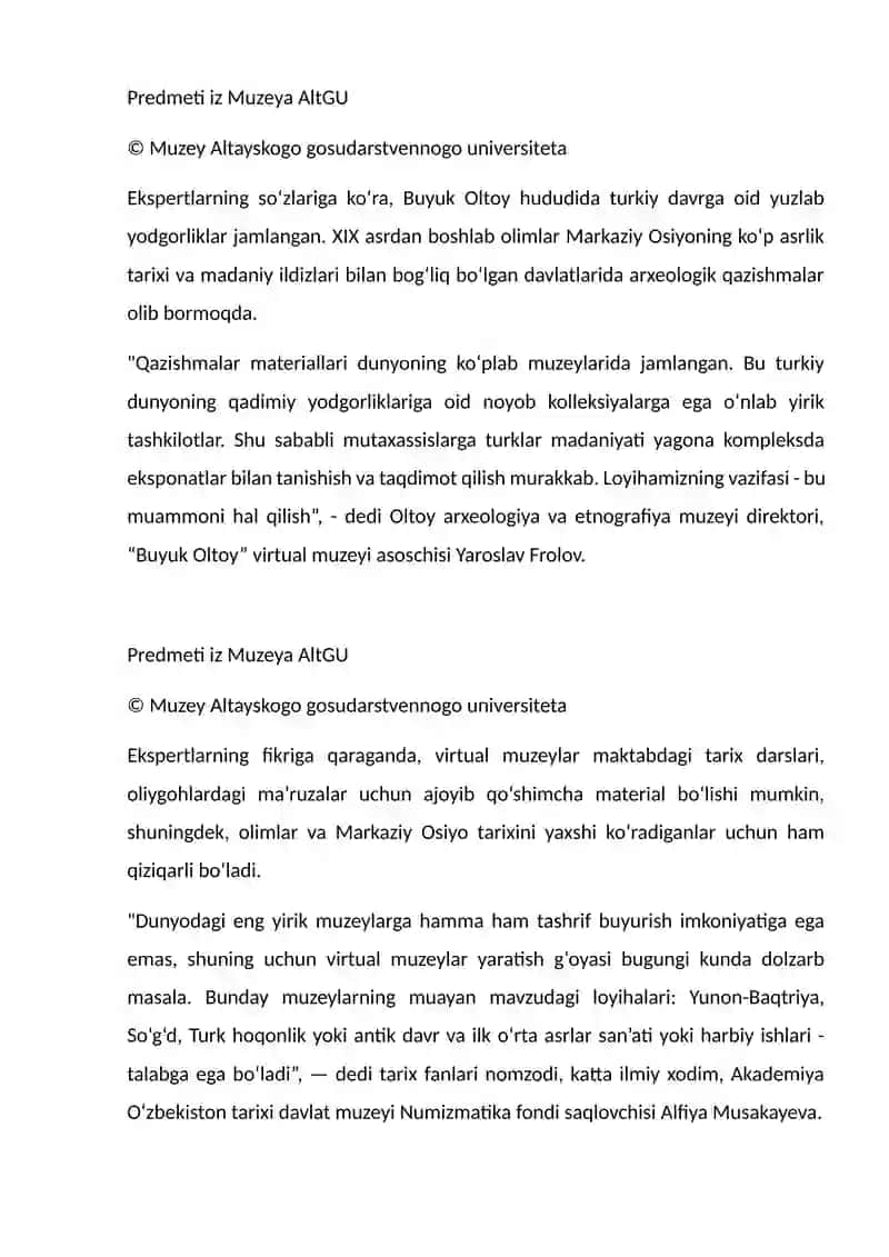 Virtual Muzeylar va Ularning Ahamiyati 3