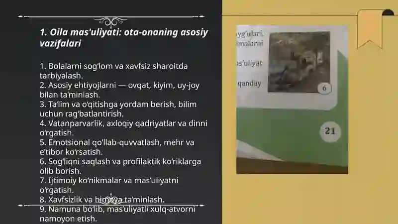 Olami ma'suliyati, sha'ni va qadri 3