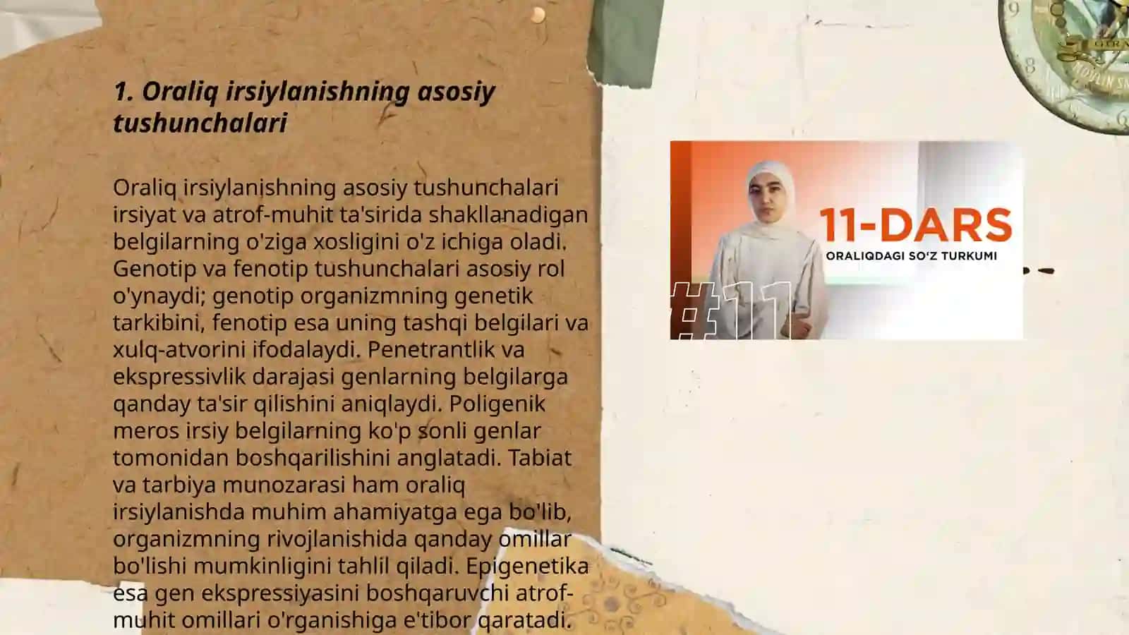 Oraliq irsiylanish 3