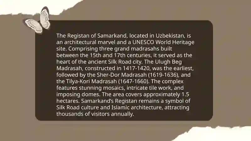 The Registan of Samarkand 3