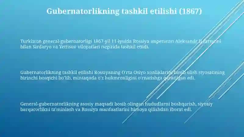 Turkiston general-gubernatorligi 1867-yil 3